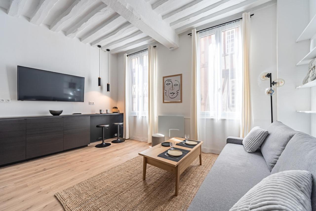 Апартаменти Le Vicomte De Rouen - Logement Centre - 149 Екстер'єр фото